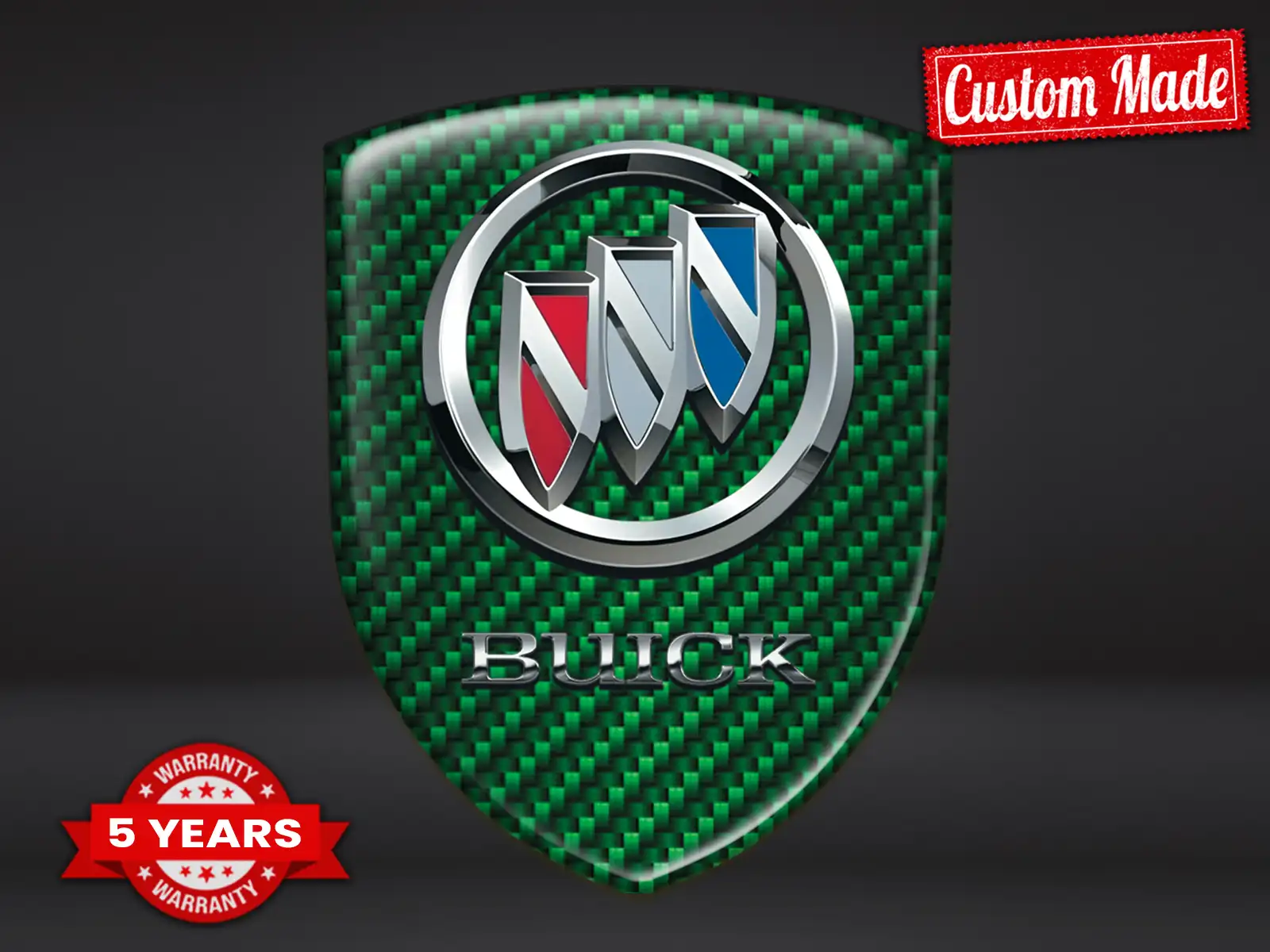 Buick Domed Badges Durable Max Stylish Pro Performance